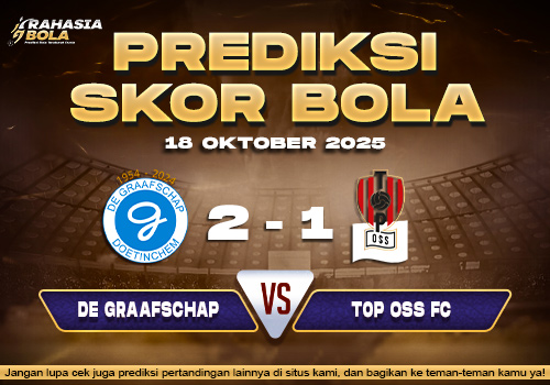 Prediksi Skor Bola De Graafschap vs Oss 18 Oktober 2025
