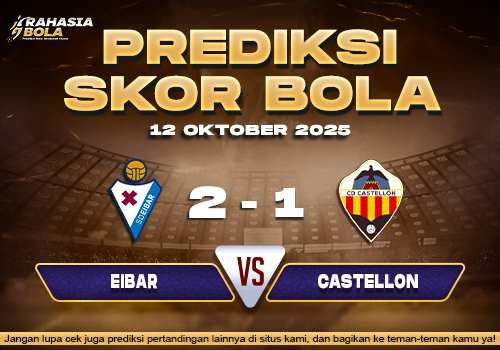 Prediksi Skor Bola Eibar vs Castellon 12 Oktober 2025