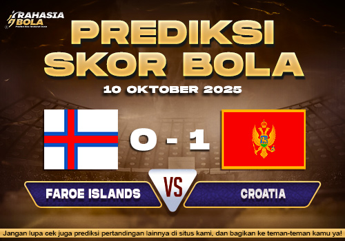 Prediksi Skor Bola Faroe Islands vs Montenegro 10 Oktober 2025