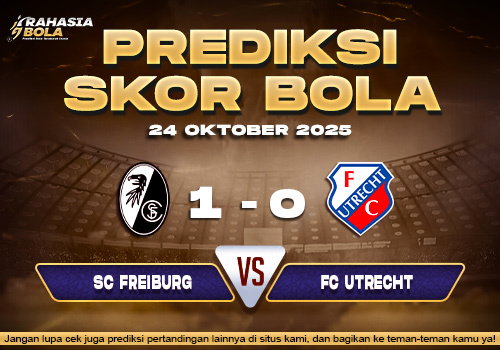 Prediksi Skor Bola Freiburg vs Utrecht 24 Oktober 2025