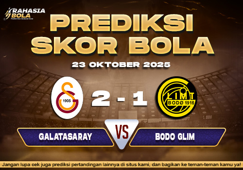 Prediksi Skor Bola Galatasaray vs Bodo Glimt 23 Oktober 2025