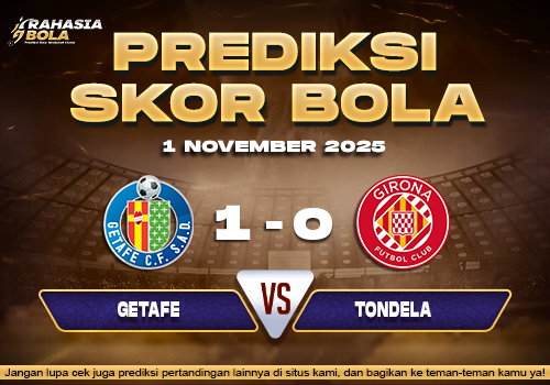 Prediksi Skor Bola Getafe vs Girona 1 November 2025