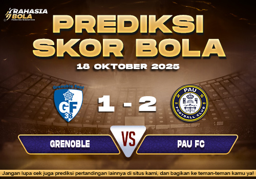 Prediksi Skor Bola Grenoble vs Pau 18 Oktober 2025