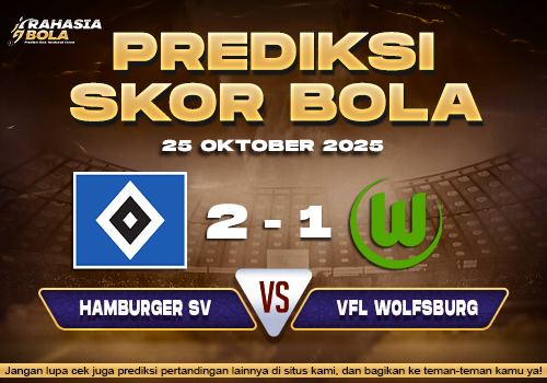 Prediksi Skor Bola Hamburg SV vs Wolfsburg 25 Oktober 2025
