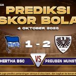 Prediksi Skor Bola Hertha vs Preuben Munster 04 Oktober 2025