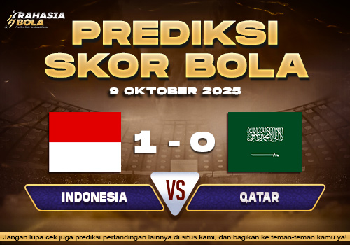 Prediksi Skor Bola Indonesia vs Saudi Arabia 09 Oktober 2025