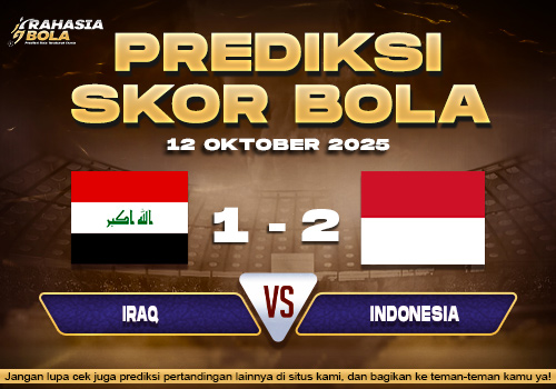 Prediksi Skor Bola Iraq vs Indonesia 12 Oktober 2025