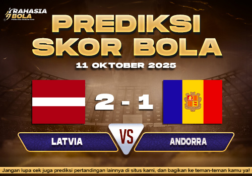Prediksi Skor Bola Latvia vs Andorra 11 Oktober 2025