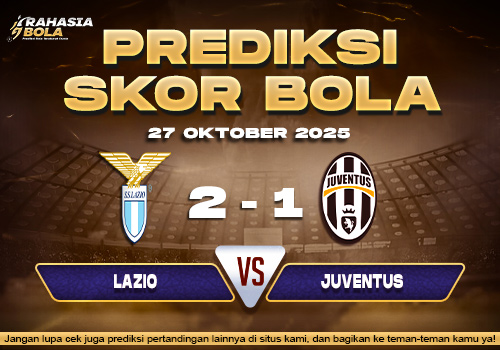 Prediksi Skor Bola Lazio vs Juventus 27 Oktober 2025