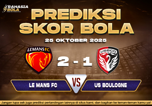 Prediksi Skor Bola Le Mans vs Boulogne 25 Oktober 2025