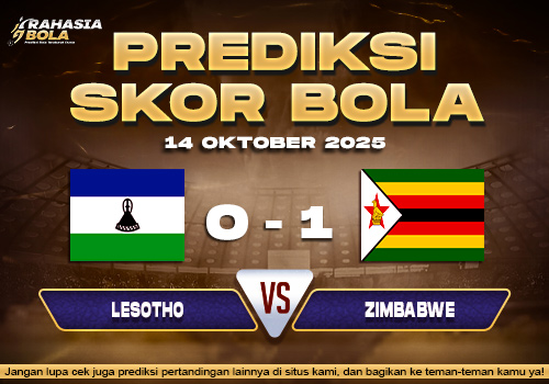 Prediksi Skor Bola Lesotho vs Zimbabwe 14 Oktober 2025