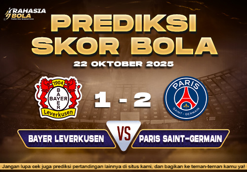 Prediksi Skor Bola Leverkusen vs PSG 22 Oktober 2025
