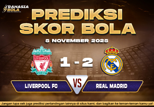 Prediksi Skor Bola Liverpool vs Real Madrid 5 November 2025