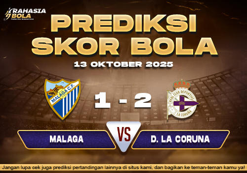 Prediksi Skor Bola Malaga vs D. La Coruna 13 Oktober 2025