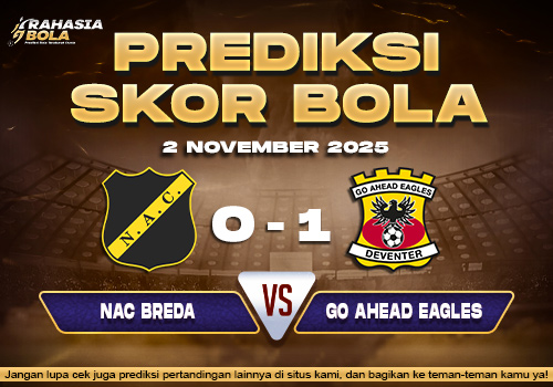 Prediksi Skor Bola NAC vs Go Ahead Eagles 2 November 2025