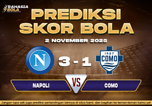 Prediksi Skor Bola Napoli vs Como 2 November 2025