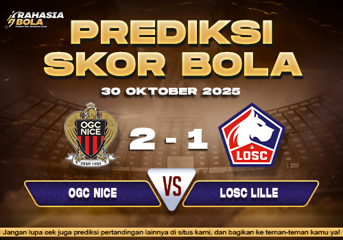 Prediksi Skor Bola Nice vs LOSC 30 Oktober 2025