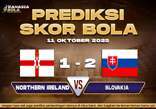 Prediksi Skor Bola Northern Ireland vs Slovakia 11 Oktober 2025