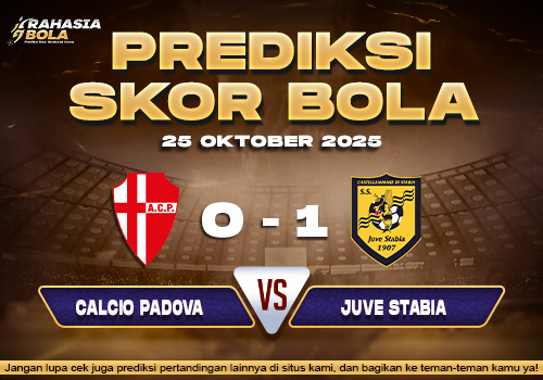 Prediksi Skor Bola Padova vs Juve Stabia 25 Oktober 2025
