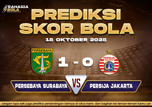 Prediksi Skor Bola Persebaya vs Persija 18 Oktober 2025