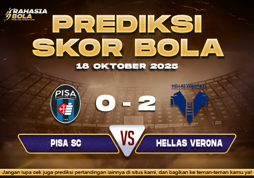 Prediksi Skor Bola Pisa vs Hellas Verona 18 Oktober 2025