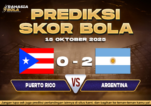 Prediksi Skor Bola Puerto Rico vs Argentina 15 Oktober 2025