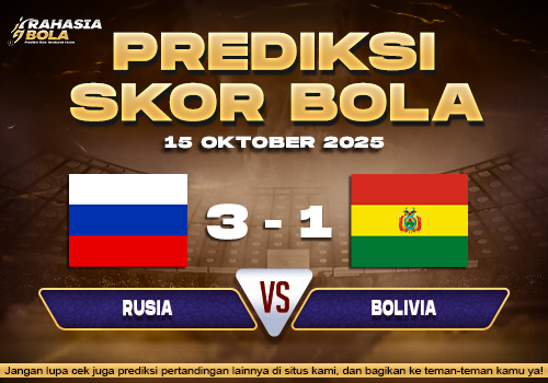 Prediksi Skor Bola Russia vs Bolivia 15 Oktober 2025