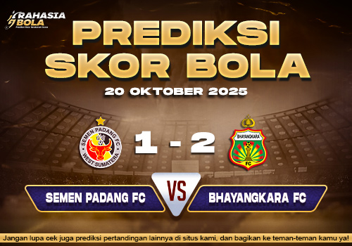 Prediksi Skor Bola SPFC vs Bhayangkara 20 Oktober 2025
