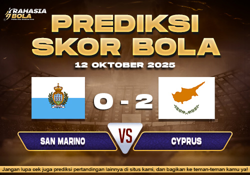 Prediksi Skor Bola San Marino vs Cyprus 12 Oktober 2025