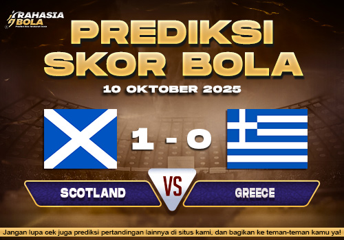 Prediksi Skor Bola Scotland vs Greece 10 Oktober 2025