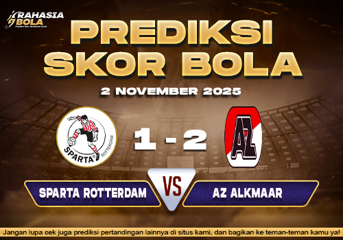 Prediksi Skor Bola Sparta vs AZ Alkmaar 2 November 2025