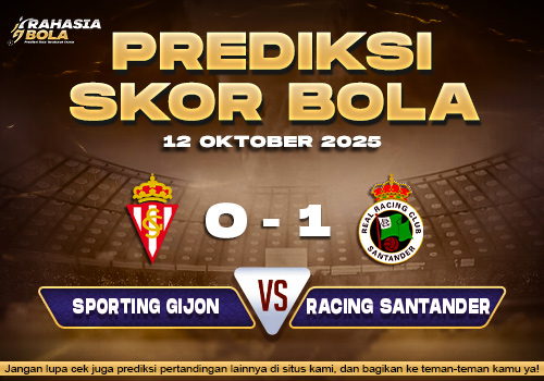 Prediksi Skor Bola Sporting Gijon vs Santander 12 Oktober 2025