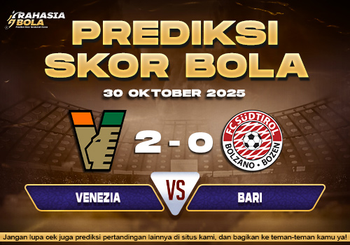Prediksi Skor Bola Venezia vs Sudtirol 30 Oktober 2025