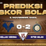 Prediksi Skor Bola Verona vs Inter 2 November 2025