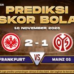 Perdiksi Skor Bola Frankfurt vs Mainz 10 November 2025