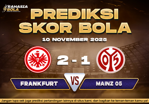 Perdiksi Skor Bola Frankfurt vs Mainz 10 November 2025