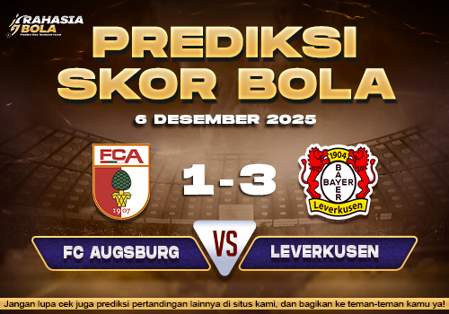Prediksi Skor Bola Augsburg vs Leverkusen 6 Desember 2025