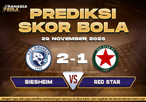 Prediksi Skor Bola Biesheim vs Red Star 29 November 2025