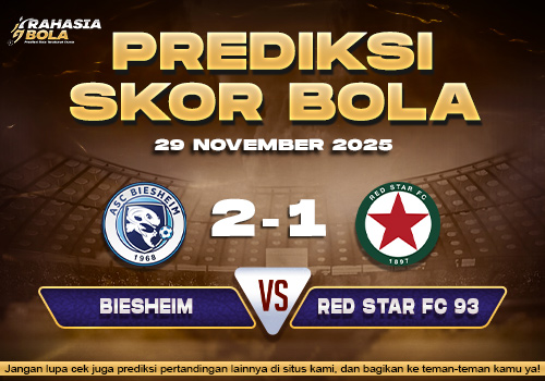 Prediksi Skor Bola Biesheim vs Red Star 93 29 November 2025