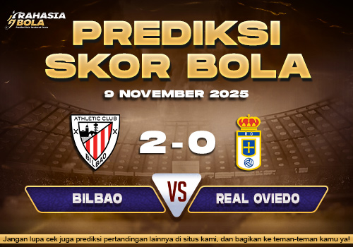 Prediksi Skor Bola Bilbao vs Real Oviedo 9 November 2025