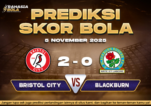 Prediksi Skor Bola Bristol City vs Blackburn 5 November 2025