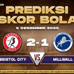 Prediksi Skor Bola Bristol City vs Millwall 6 Desember 2025