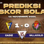 Prediksi Skor Bola Cadiz vs Valladolid 10 November 2025