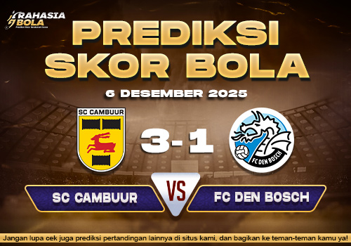 Prediksi Skor Bola Cambuur vs Den Bosch 6 Desember 2025