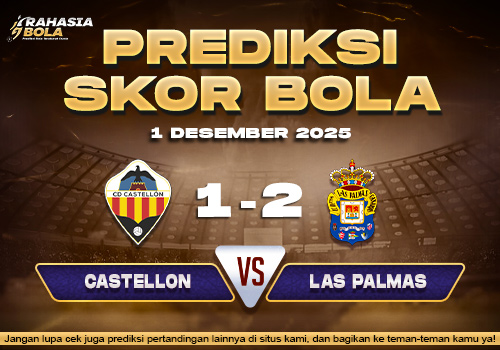 Prediksi Skor Bola Castellon vs Las Palmas 1 Desember 2025