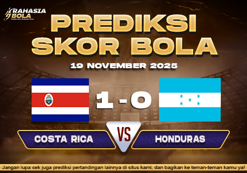 Prediksi Skor Bola Costa Rica vs Honduras 19 November 2025 1