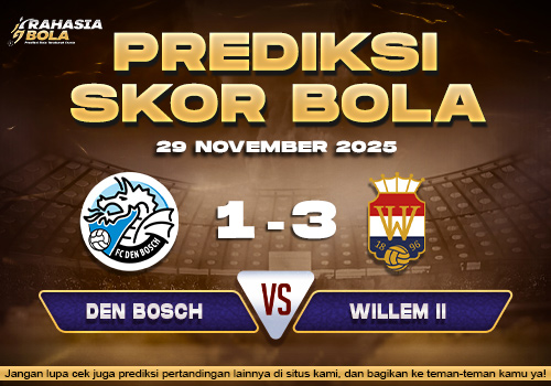 Prediksi Skor Bola Den Bosch vs Willem II 29 November 2025