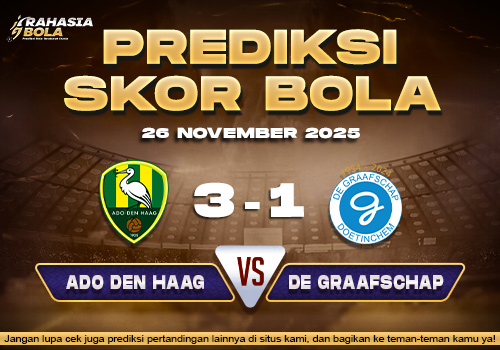 Prediksi Skor Bola Den Haag vs De Graafschap 26 November 2025