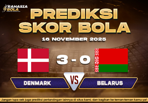 Prediksi Skor Bola Denmark vs Belarus 16 November 2025