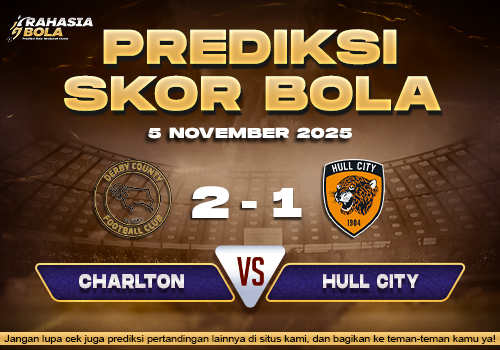 Prediksi Skor Bola Derby vs Hull 5 November 2025